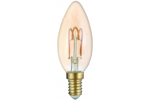 LED Soft Filament Candle 3W E14 EW 2700K