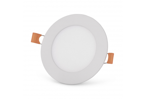 Avide LED Beépíthető Kerek Mennyezeti Lámpa ALU 6W CCT IP44/IP44