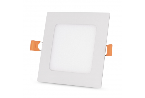 Avide LED Beépíthető Négyzetes Mennyezeti Lámpa ALU 6W CCT IP44/IP44