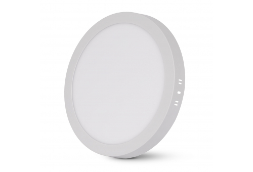 Avide LED Falra Szerelhető Kerek Mennyezeti Lámpa ALU 24W CCT IP44/IP20